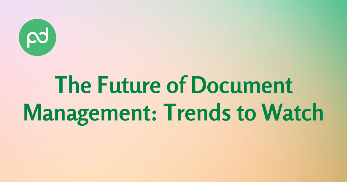 Future of Document Management
